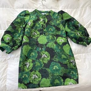 Pomander Place Emerald Green Dress